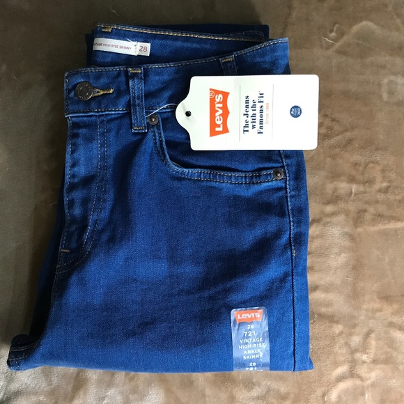 Levi's Denim -  Levi's 721 Vintage High Rise Ankle Skinny 2-41
